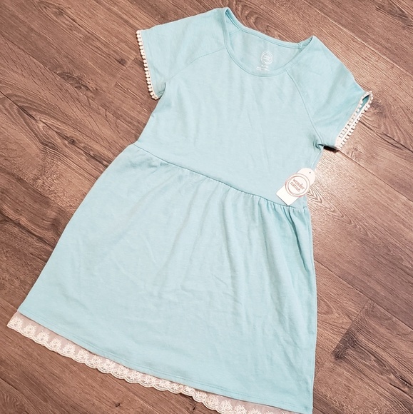girls blue sundress
